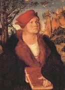 Lucas Cranach the Elder Dr.Johannes Cupinian (mk45) oil on canvas